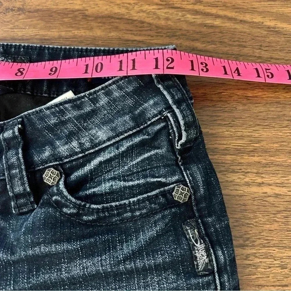 Silver jeans Tuesday mid  Capri 25x24 - Picture 6 of 9